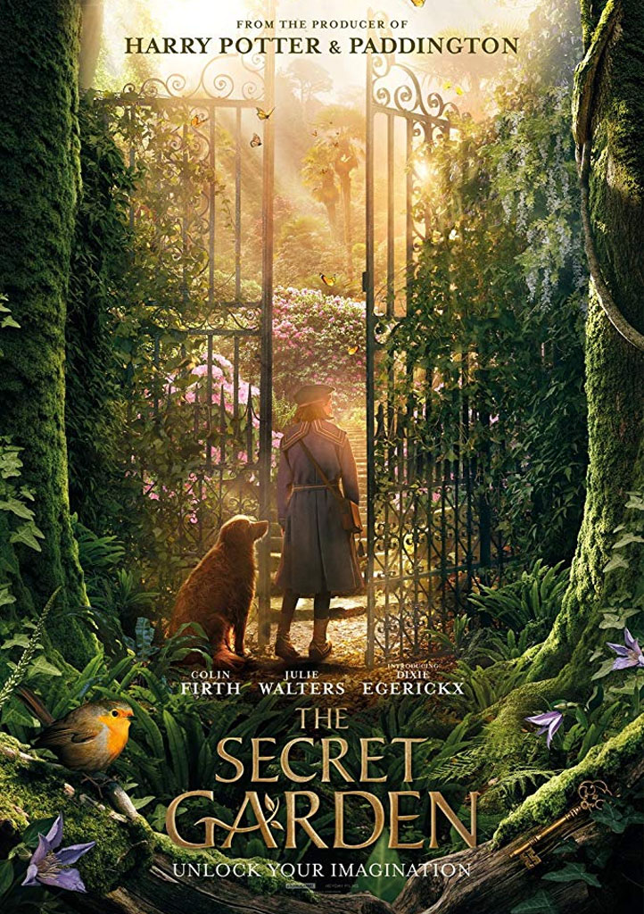 Main poster of The Secret Garden new remake movie.